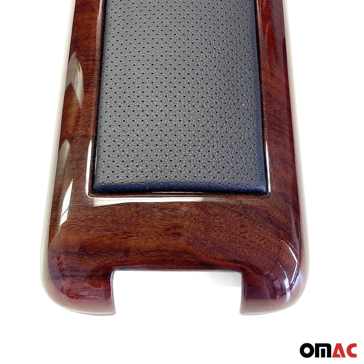 Mercedes E Class W210 Armrest Box Lid - Omac - Wood-Leather - '95-'03
